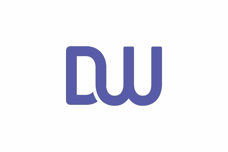 DW logo design vector template example image 1