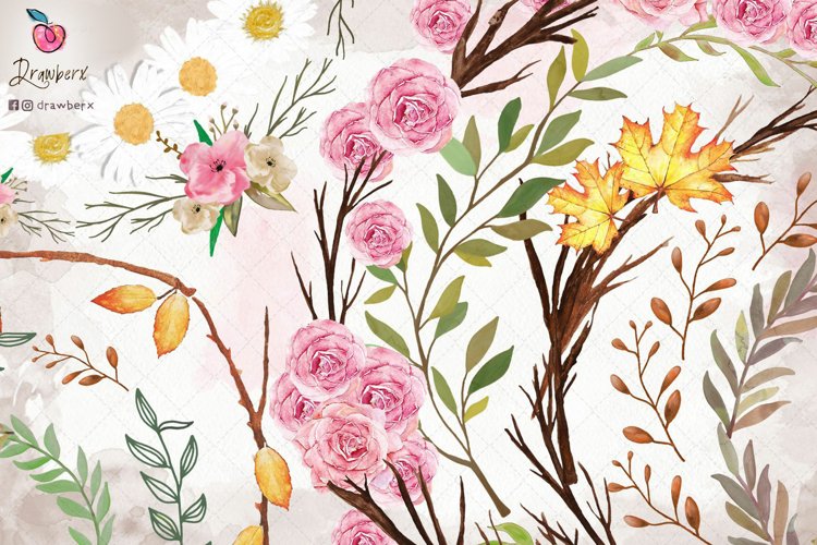 Floral Wreath Clipart Image 4