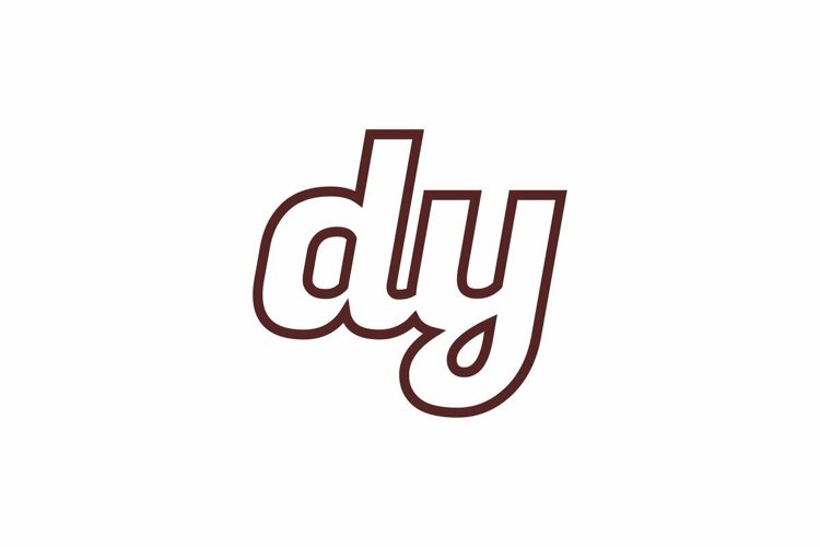 DY logo design vector template example image 1