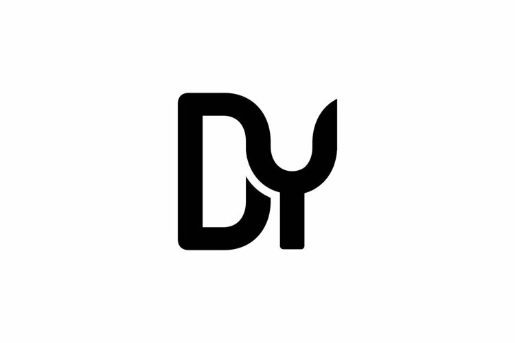 DY logo design vector template example image 1