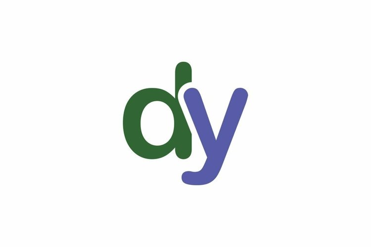 DY logo design vector template example image 1