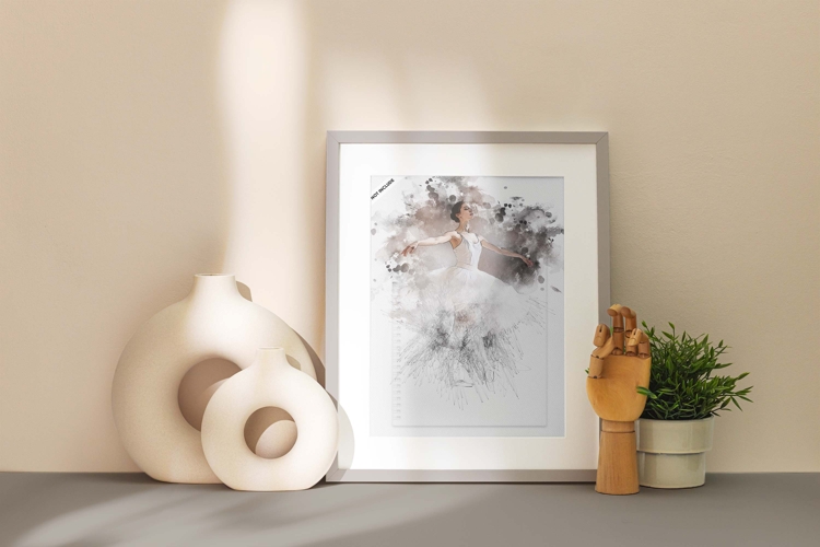 Creative Sketch & Paint Effect