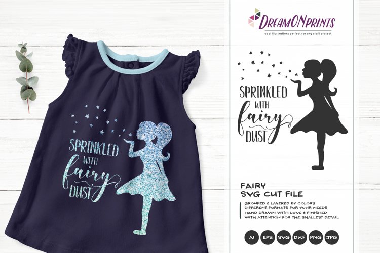 Fairy Dust SVG Cut File example image 1