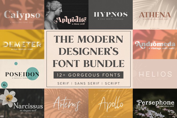 The Modern Designer's Font Bundle example image 1