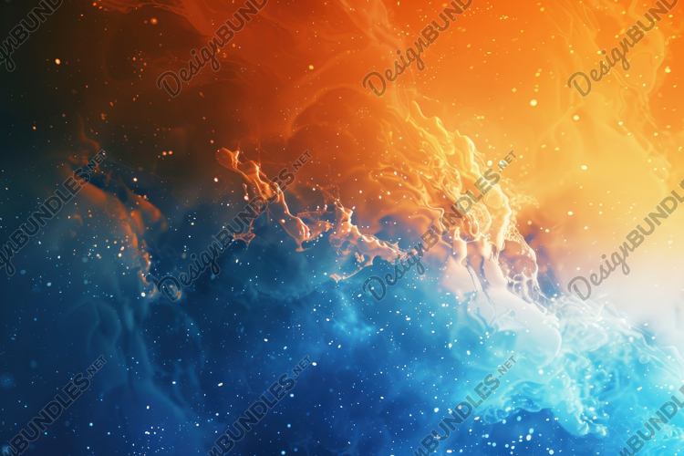 Cosmic Nebula Background Wallpaper