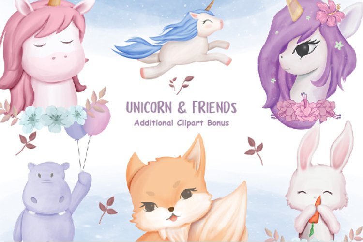 Unicorn and Friends example image 1