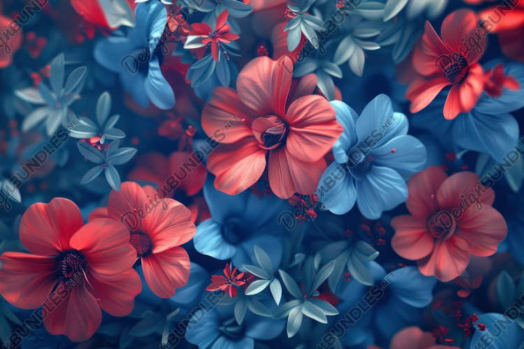 Flowers Texture Image 23