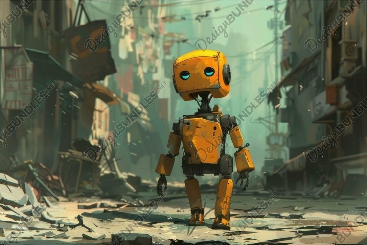 Robot Clipart Image 12