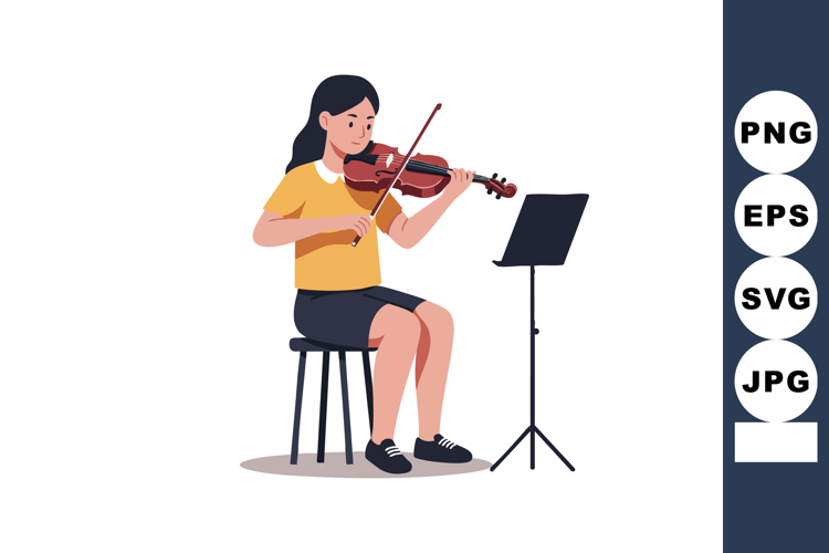 Violin Clipart Image 7
