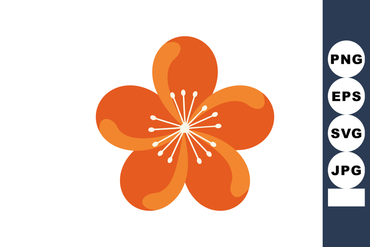 Simple Flower Clipart Image 5