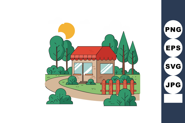 House Clipart Image 11