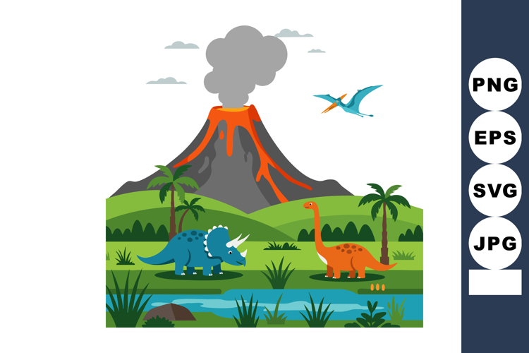 Dinosaur Clipart Image 9