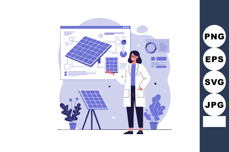  Solar Panel Clipart Image 8