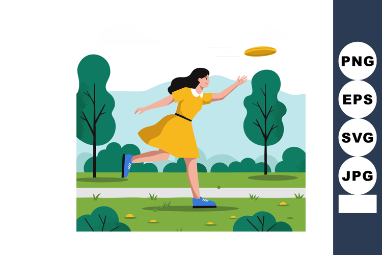 Frisbee Clipart Image 2
