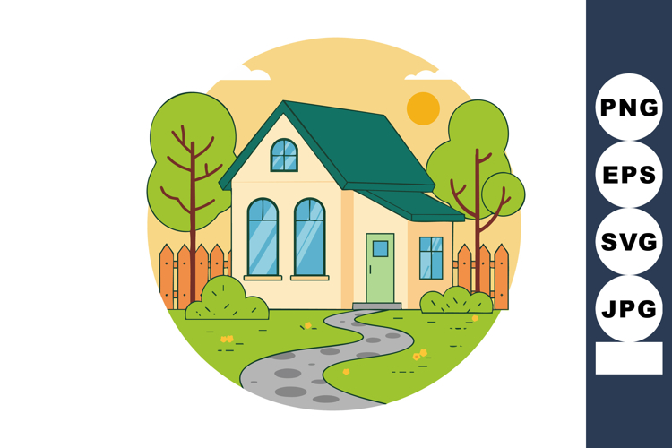 House Clipart Image 10