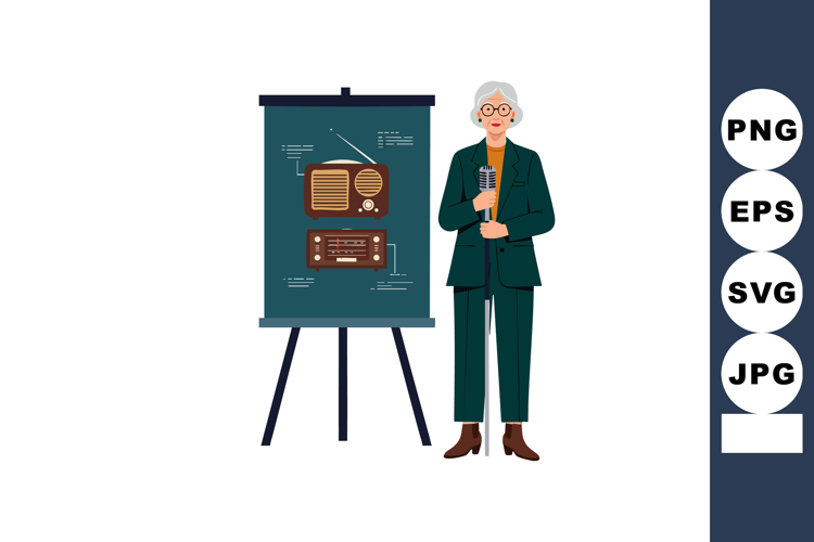 Speaker Clipart Image 13