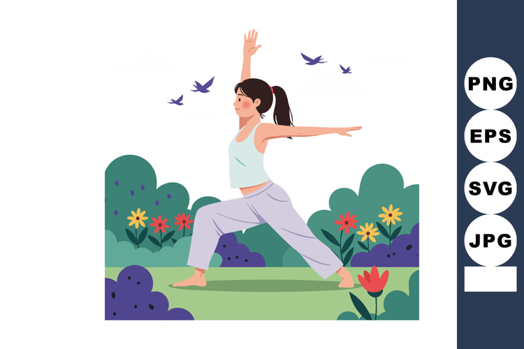 Yoga Clipart Image 4
