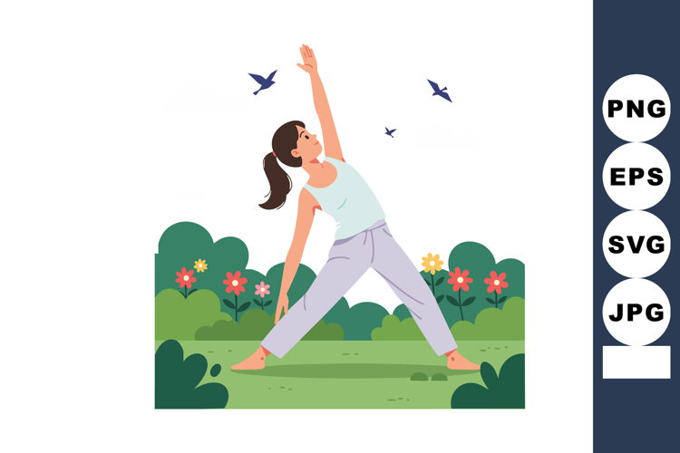 Yoga Clipart Image 3