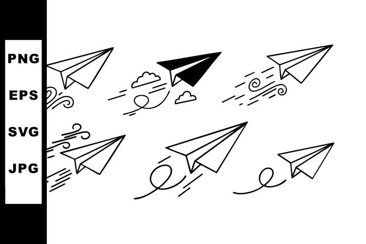 Airplane Vector Image 3