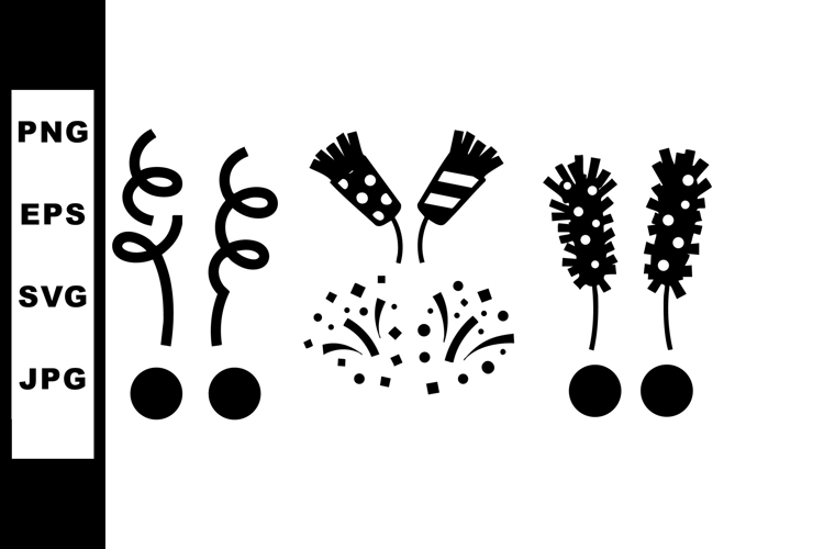 Confetti Illustration Image 6