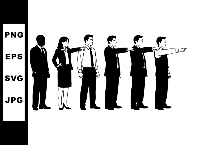 People Silhouette Image 12