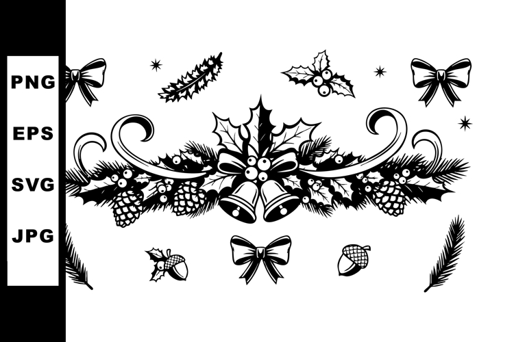 Holly Vector Image 22