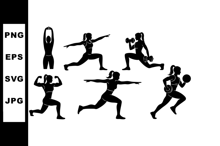 Athlete Silhouette Image 24