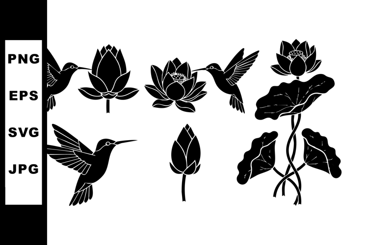 Lotus Flower Vector Image 4