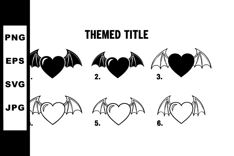 Wings Silhouette Image 19