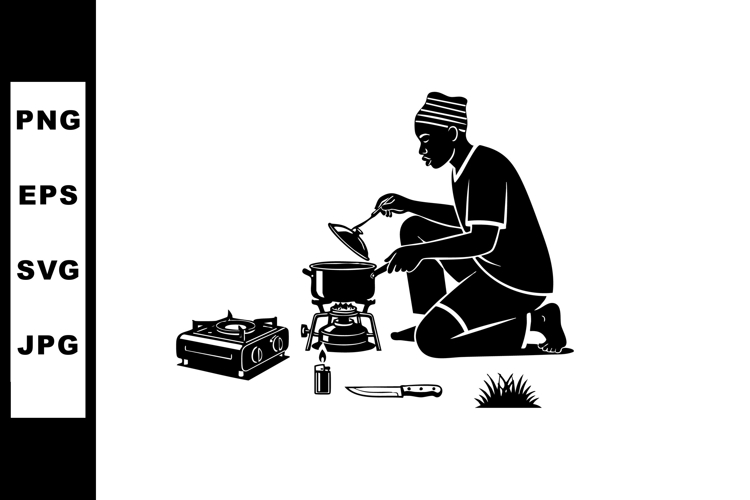Man Silhouette Image 12