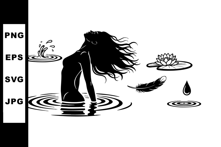 Splash Silhouette Image 8