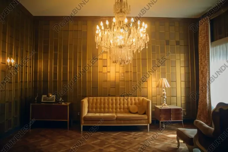 Interior of Italian Living Room 548