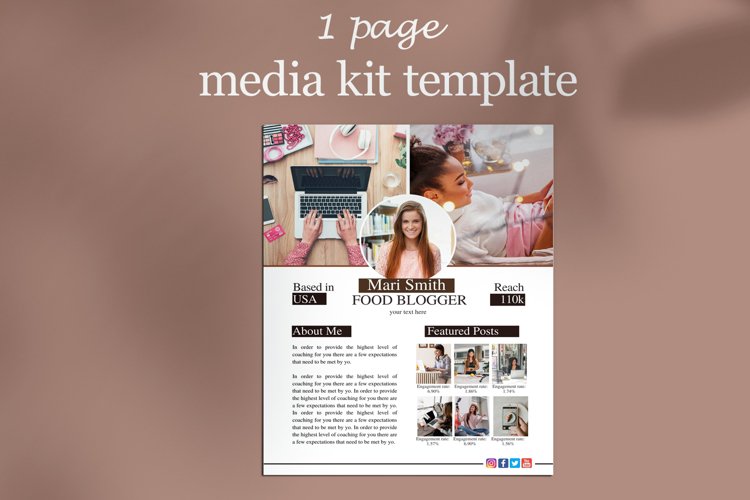 Media Kit Template