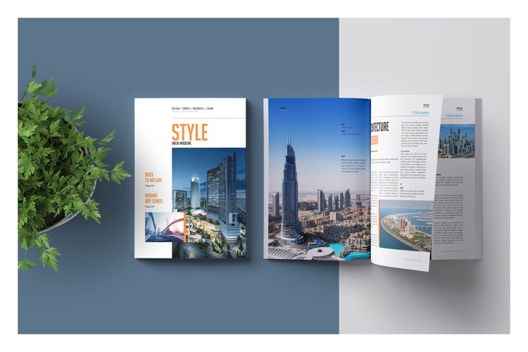 Magazine Template example image 1