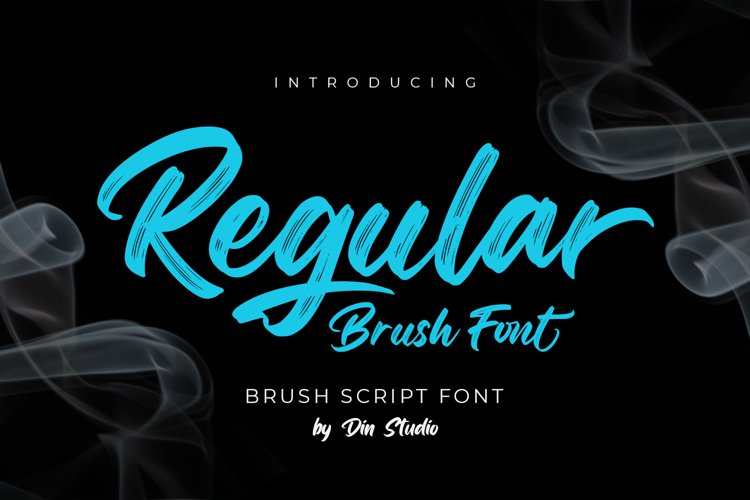 Regular Brush-Elegant Signature Font example image 1