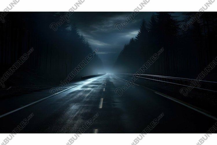 passing dark highway example image 1