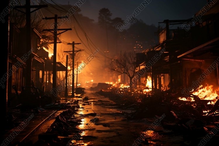 Encounter the catastrophic union of fire and high-speed wind