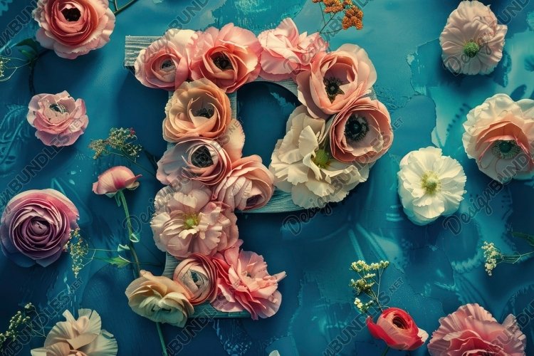 Flowers Texture Image 10