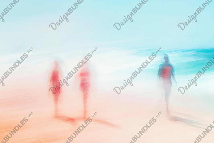 Beach Background Clipart Image 24