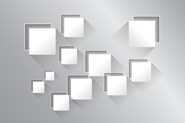 Abstract 3D Geometrical Design example image 1