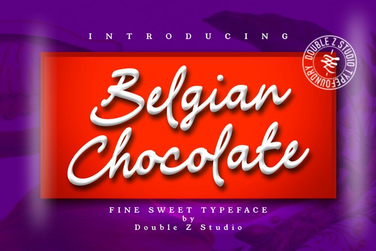 Belgian Chocolate Font example image 1