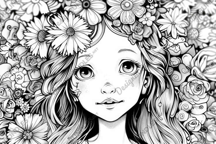 Flowers Drawing Image 17