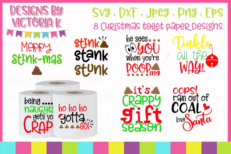 Gag gift, Toilet paper gift, SVG, DXF (142647) SVGs Design Bundles