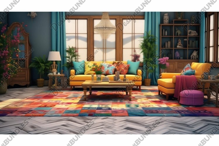 design floor room background