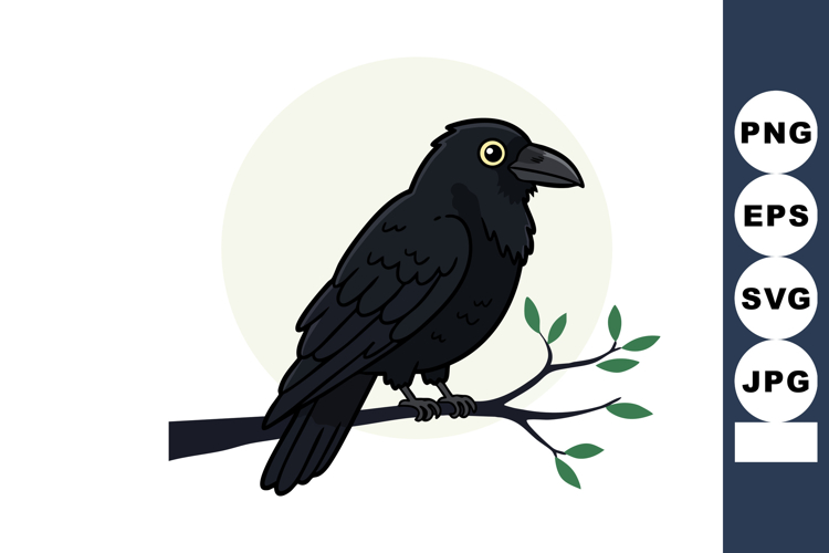 Crow Illustration Image 2