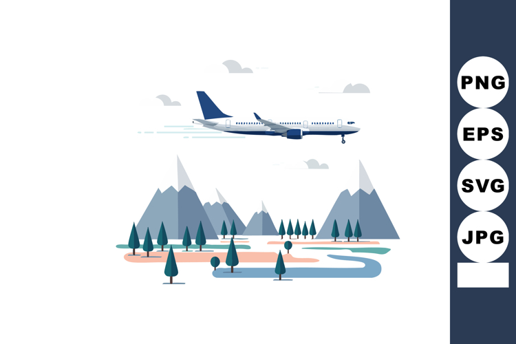 Airplane Clipart Image 11