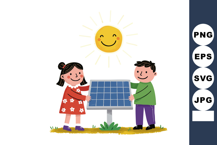  Solar Panel Clipart Image 7