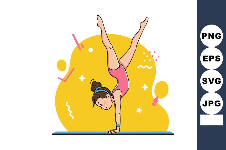 Gymnastics Clipart Image 2