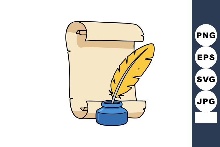 Quill Clipart Image 13