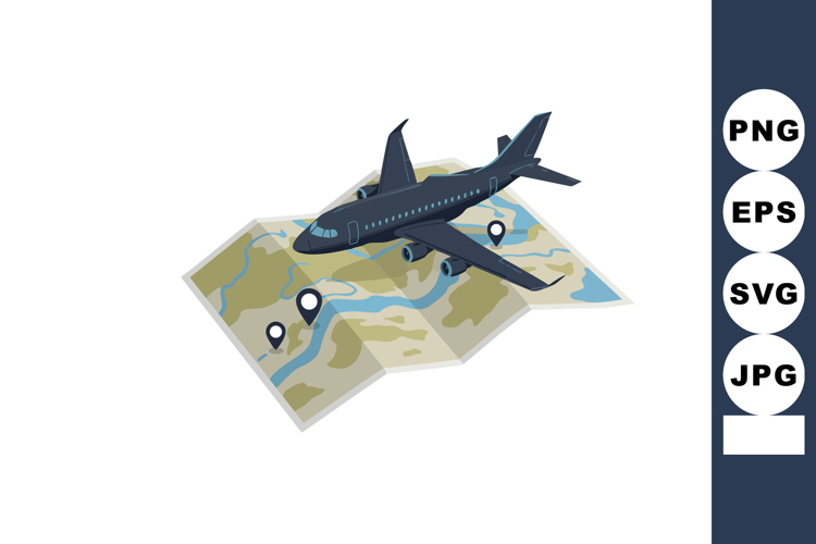Map Clipart Image 17